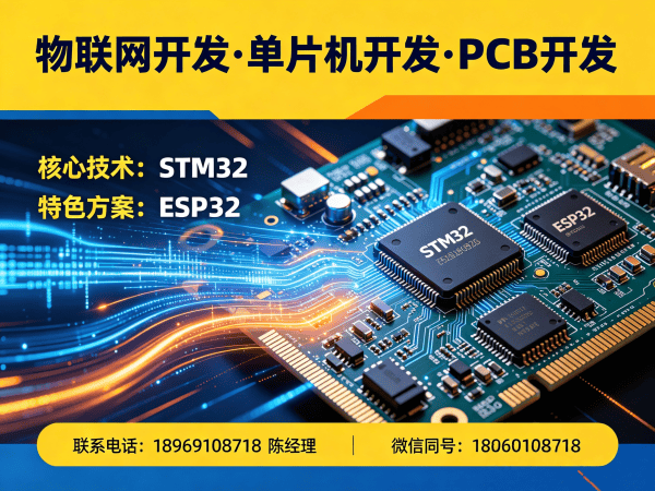 宁波物联网开发解决方案 | STM32/ESP32硬件电路设计助力企业智能化升级